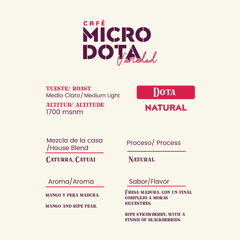 Microdota - Natural 250 g - Imagen 2