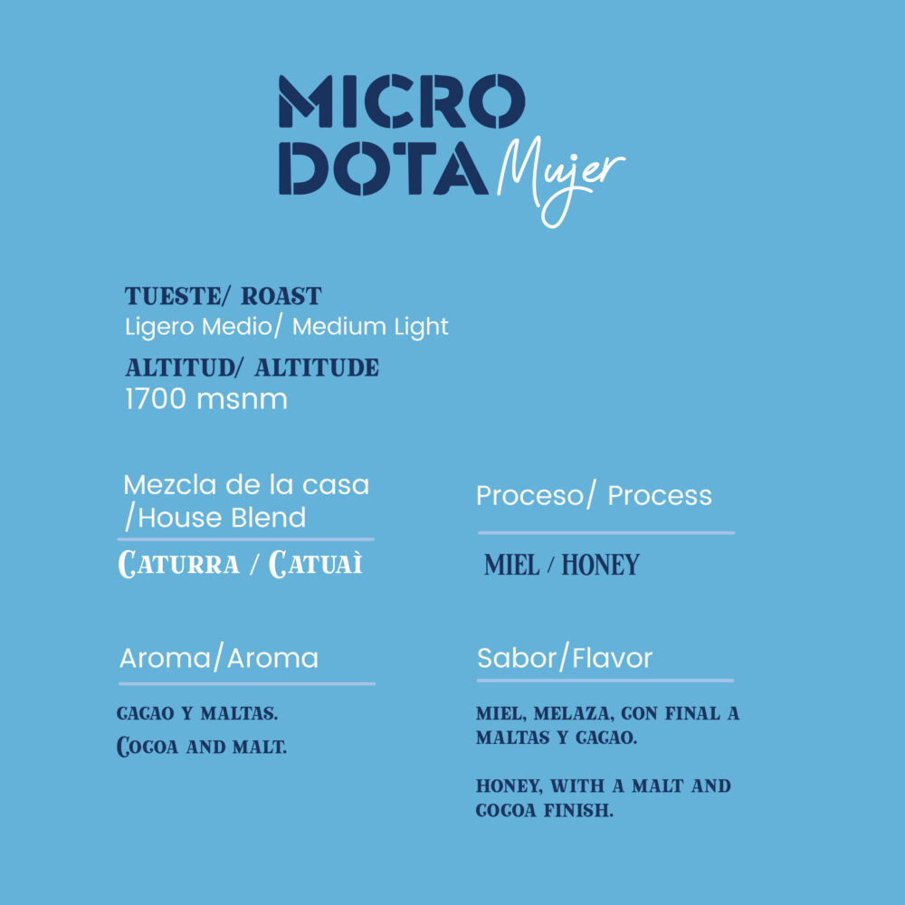 Microdota Mujer - house-blend 250 g - Imagen 2